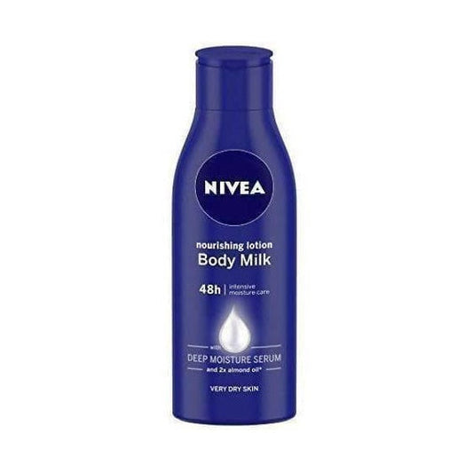 Buy Nivea Nourishing Lotion Body Milk with Deep Moisture Serum for Very Dry Skin from DrMediCart, Ship from India to USA