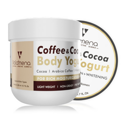 Volamena Coffee & Cocoa Body Yogurt