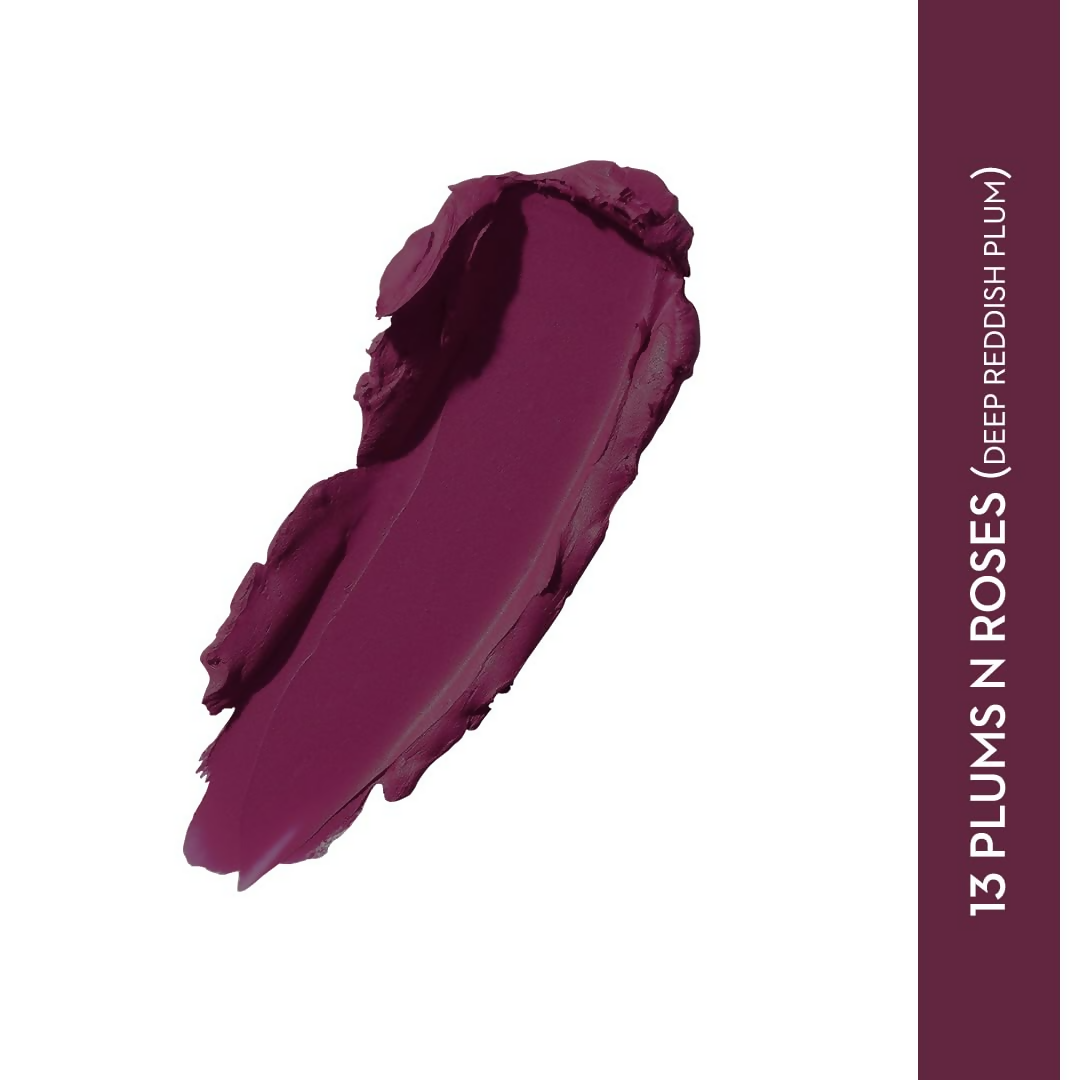 Sugar Cosmetics Matte Attack Lipstick, Transferproof & Smudgeproof - Plums N Roses