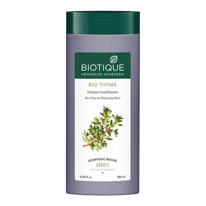 Buy Biotique Advanced Ayurveda Bio Thyme Volume Conditioner For Fine & Thinning Hair from DrMediCart, Ship from India to USA