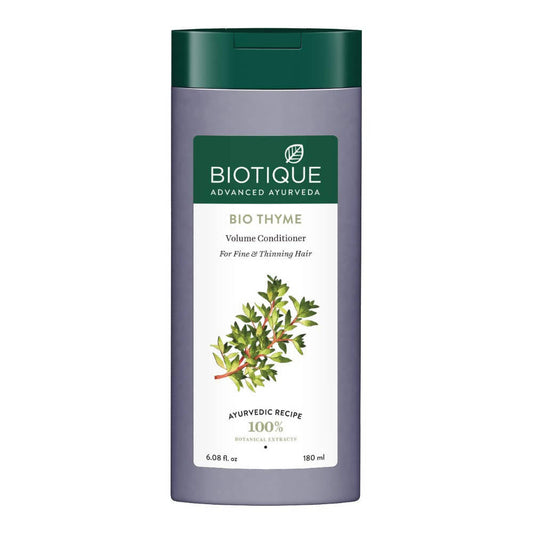 Buy Biotique Advanced Ayurveda Bio Thyme Volume Conditioner For Fine & Thinning Hair from DrMediCart, Ship from India to USA