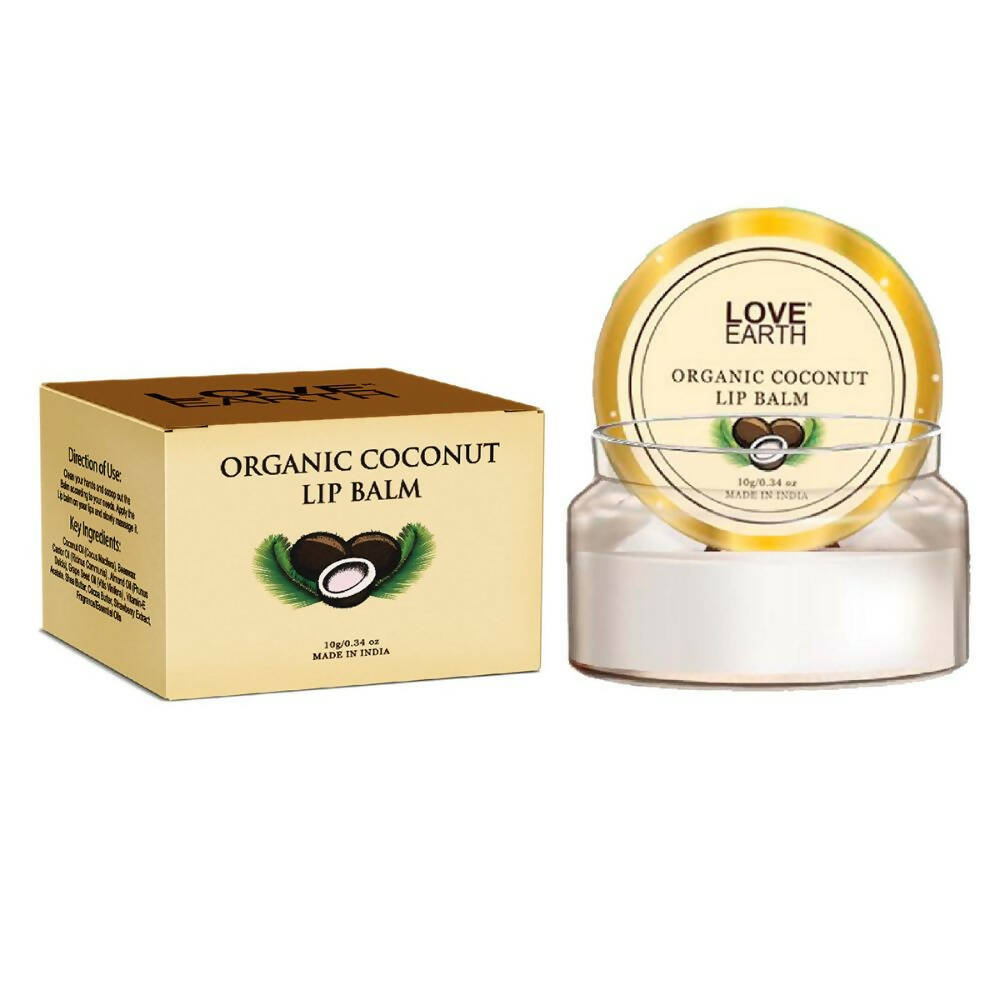 Love Earth Organic Coconut Lip Balm