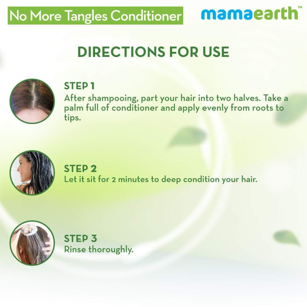 No More Tangles Conditioner For Fizz Free Hair, 200ml