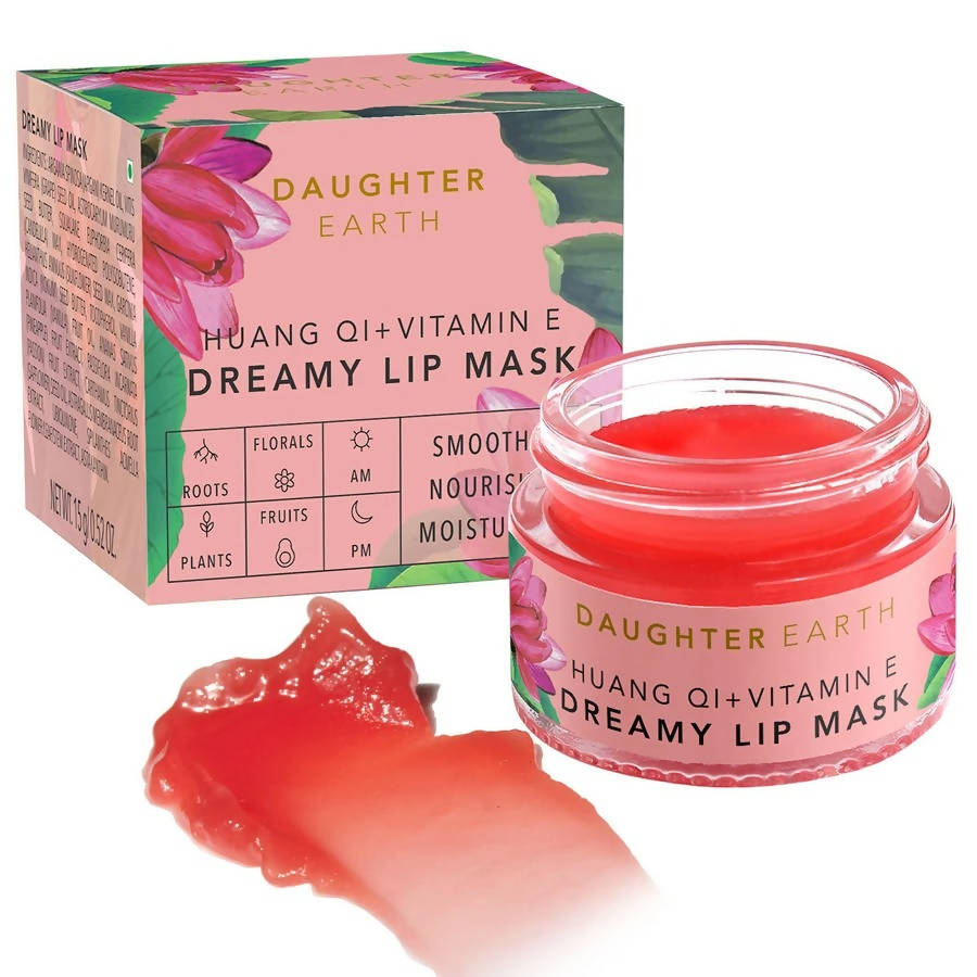 Buy Daughter Earth Dreamy Lip Mask With Vitamin E And Huang Ql from DrMediCart, Ship from India to USA