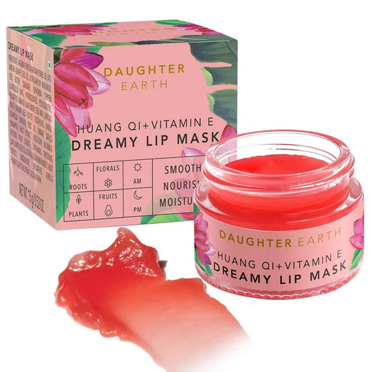 Buy Daughter Earth Dreamy Lip Mask With Vitamin E And Huang Ql from DrMediCart, Ship from India to USA