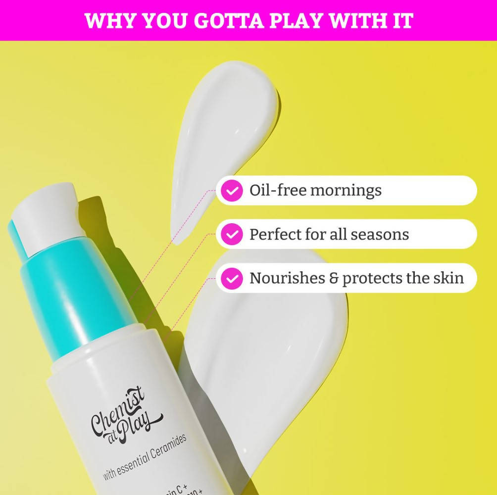 Chemist At Play Dry-Normal Skin Face Moisturizer For Deeply Hydrates & Improves Skin Texture