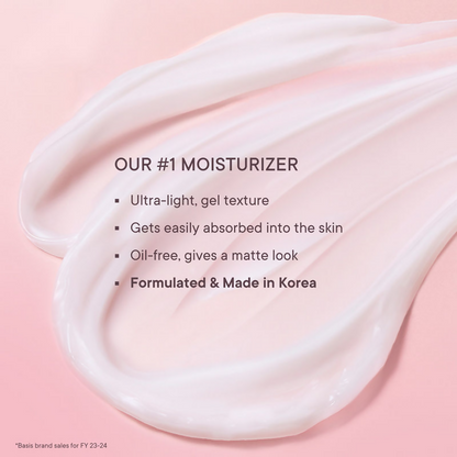Quench Ultra Light Gel Moisturizer With 2% Niacinamide & Cherry Blossom For Intense Brightening