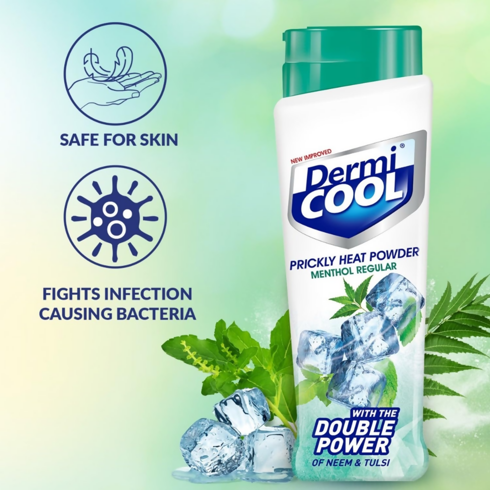 Dermicool Menthol Regular Prickly Heat Powder