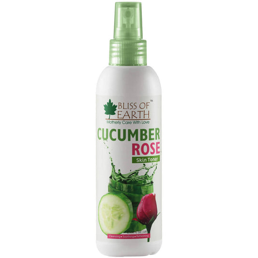 Buy Bliss of Earth Cucumber Rose Skin Toner from DrMediCart, Ship from India to USA