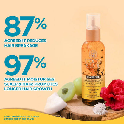 Coco Soul Hair Oil ƒ?? Long Strong & Black