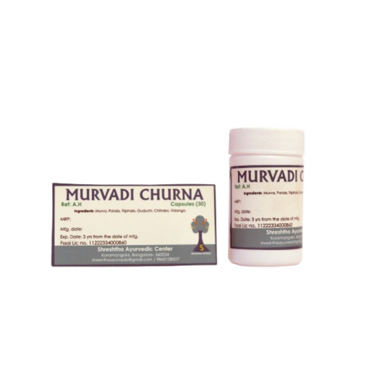 Shreshtha Herbals Murvadi Churna Capsules
