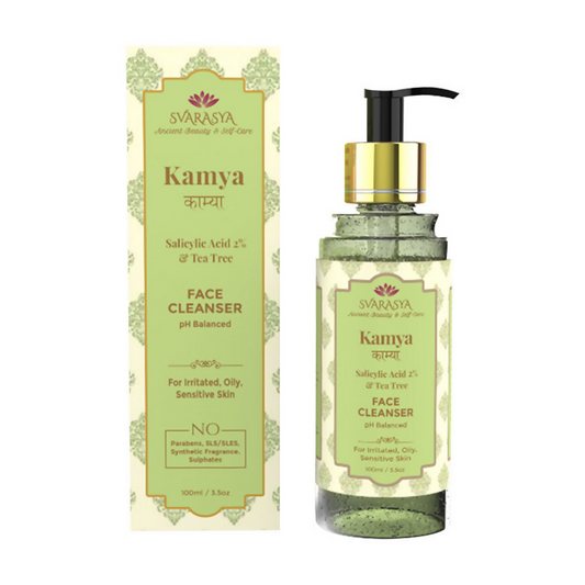 Svarasya Kamya Salicylic Acid and Tea Tree Face Cleanser - DrMediCart