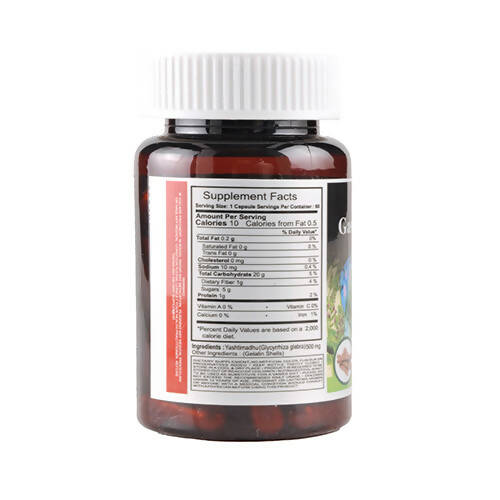 Buy Cipzer Yashtimadhu Capsules from DrMediCart, Ship from India to USA
