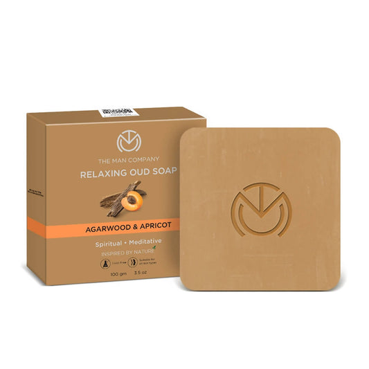 Buy The Man Company Relaxing Oud Soap - Agarwood & Apricot from DrMediCart, Ship from India to USA
