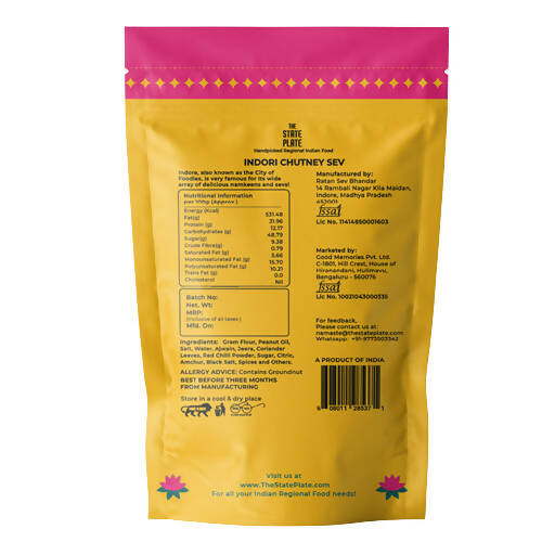 The State Plate Indori Chutney Sev