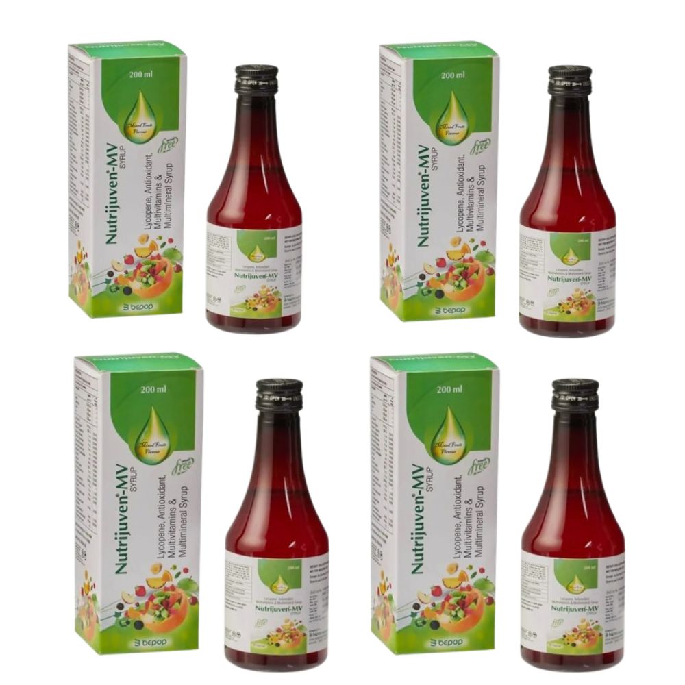 Nutrijuven - MV Syrup - Mixed Fruit Flavour