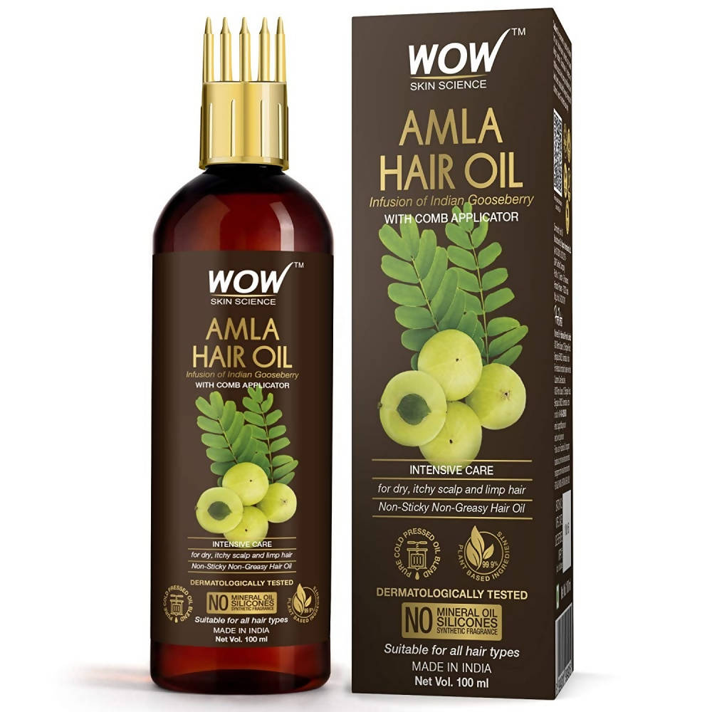 Wow Skin Science Amla Hair Oil - DrMediCart