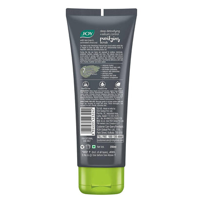 Joy Purifying Scrub With Tea Tree & Activated Charcoal