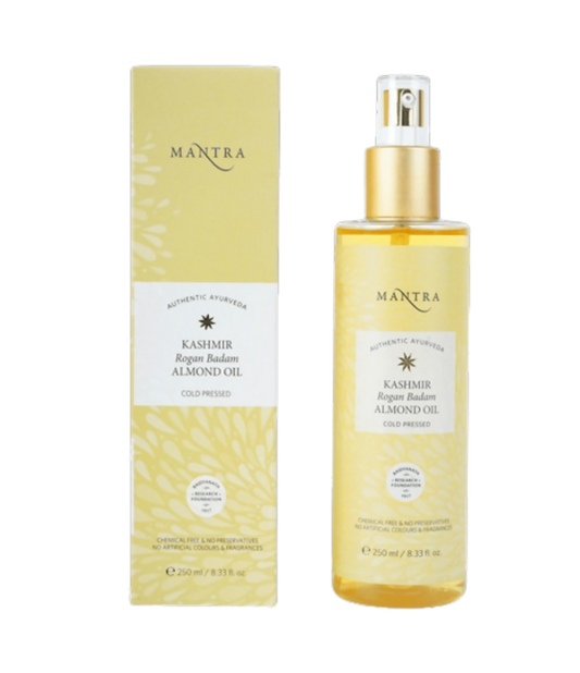 Buy Mantra Herbal Kashmir Rogan Badam Almond Oil Cold Pressed from DrMediCart, Ship from India to USA