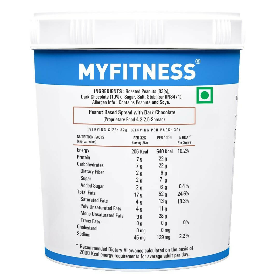 Myfitness Chocolate Peanut Butter Smooth