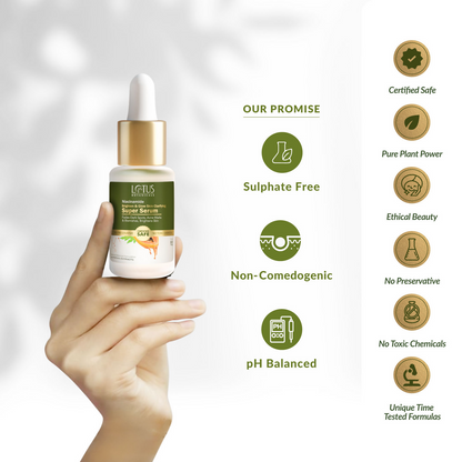 Lotus Botanicals Niacinamide & Papaya Brighten & Glow Skin Clarifying Super Serum
