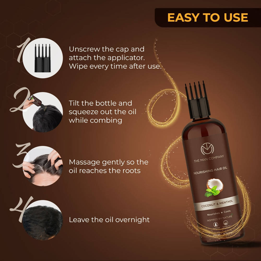 The Man Company Nourishing Hair Oil - Drmedicart