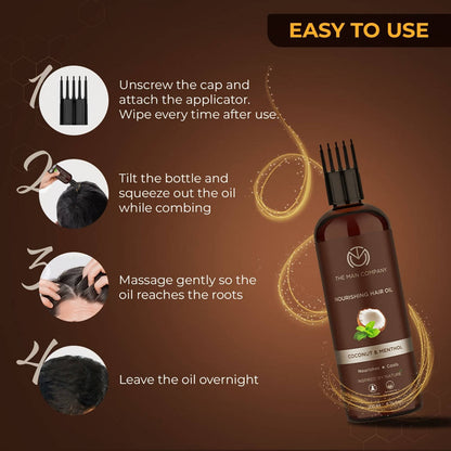 The Man Company Nourishing Hair Oil - Drmedicart