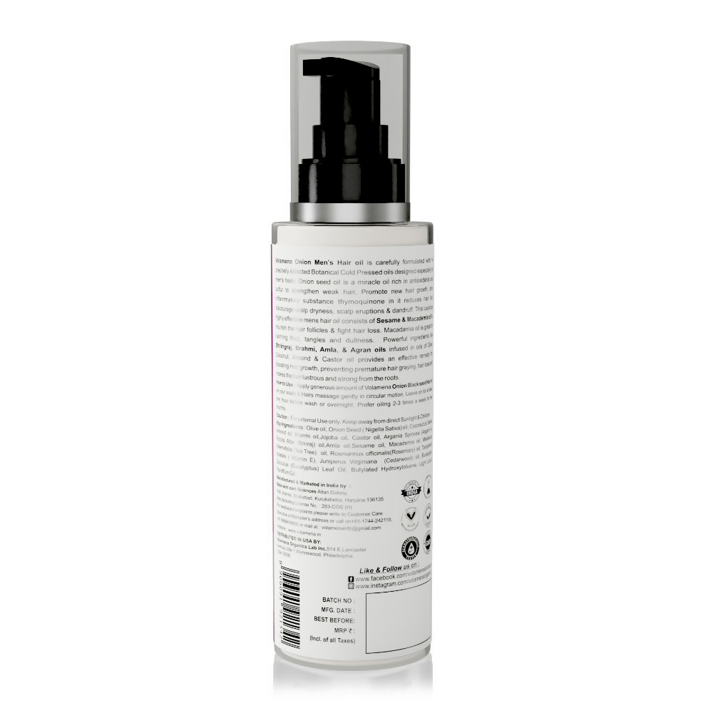 Volamena Onion Mens Hair Oil