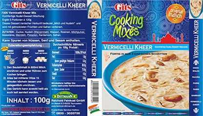 Gits Vermicelli Kheer Dessert Mix