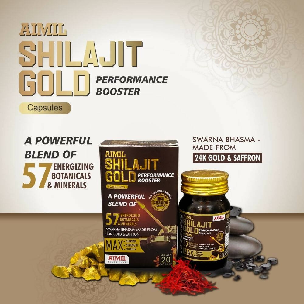 Aimil SJ Gold Capsules – Performance Booster