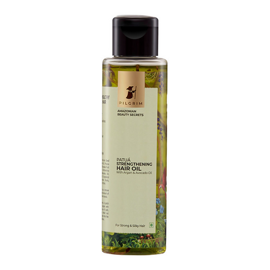Buy Pilgrim Patua Strengthening Hair Oil for Strong Silky Hair from DrMediCart, Ship from India to USA