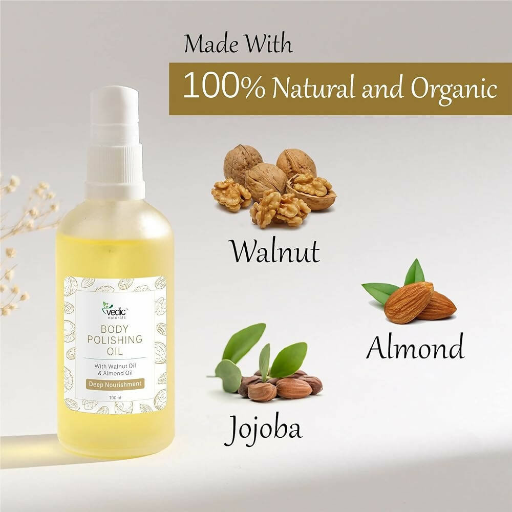 Vedic Naturals Body Polishing Oil - Drmedicart