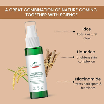 alps goodness rice liquorice niacinamide brightening toner buy in usa