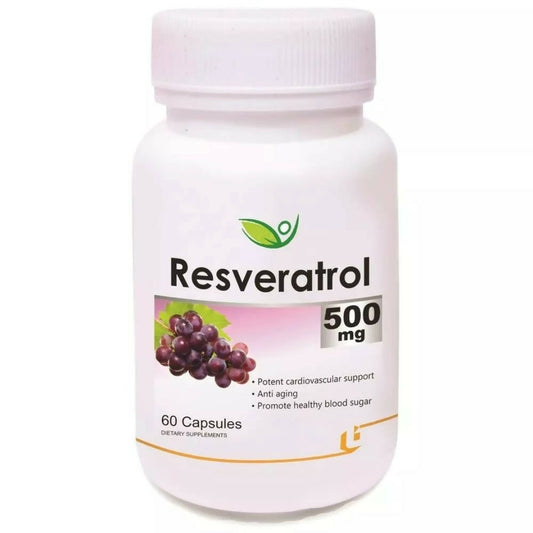 Buy Biotrex Resveratrol 500Mg Capsules from DrMediCart, Ship from India to USA