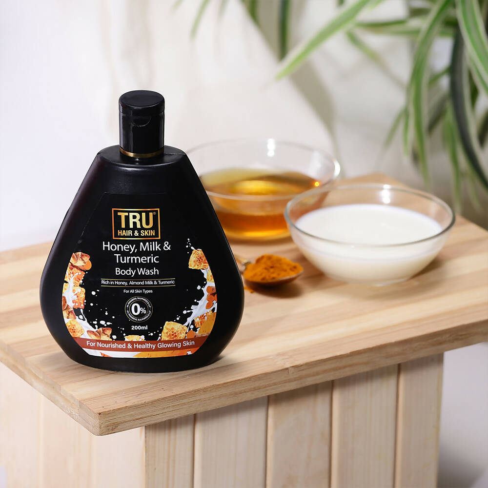 Tru Hair & Skin Honey, Milk & Turmeric Body Wash - Drmedicart