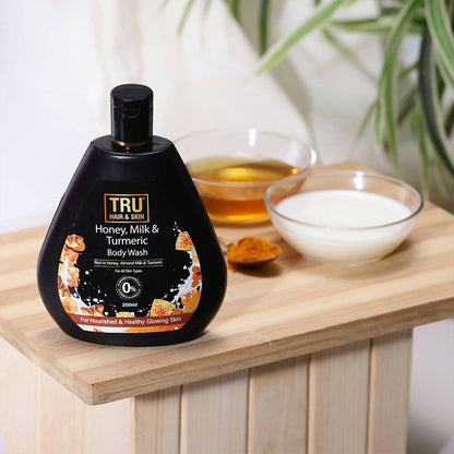 Tru Hair & Skin Honey, Milk & Turmeric Body Wash - Drmedicart