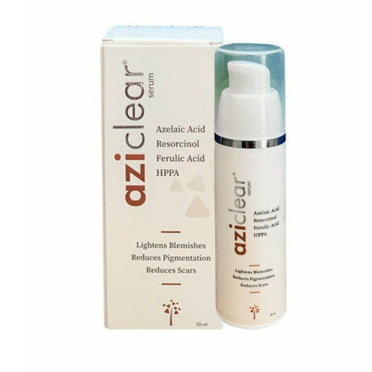 Buy Aziclear Serum with Azelaic acid, Vitamin C, and Ferulic Acid from DrMediCart, Ship from India to USA