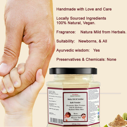 DevElixir Girl Baby Ubtan Natural Bright & Glowing Skin Tone