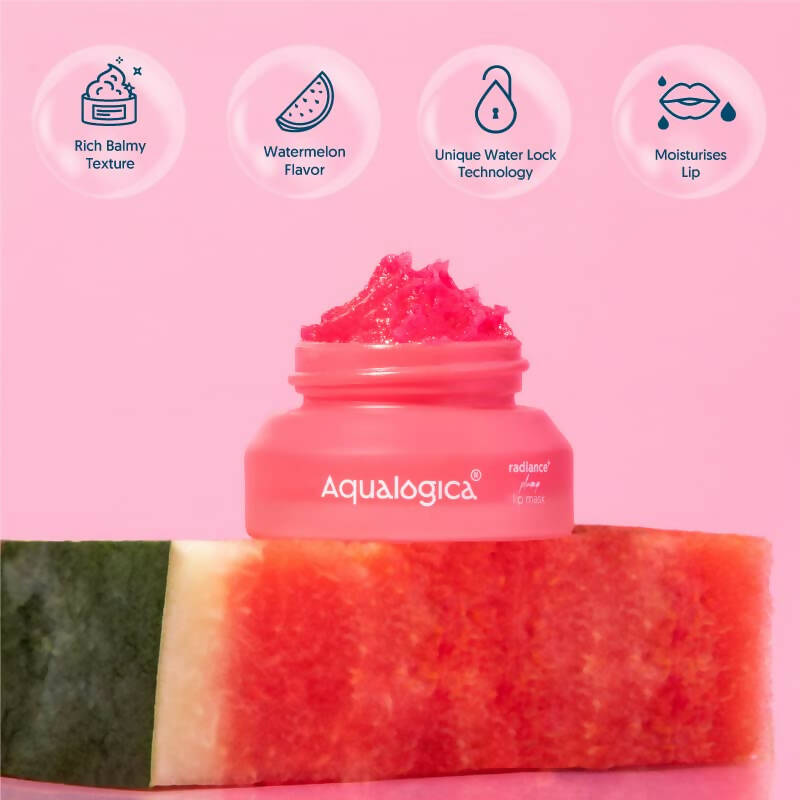 aqualogica radiance plump lip mask with watermelon and shea butter buy in usa