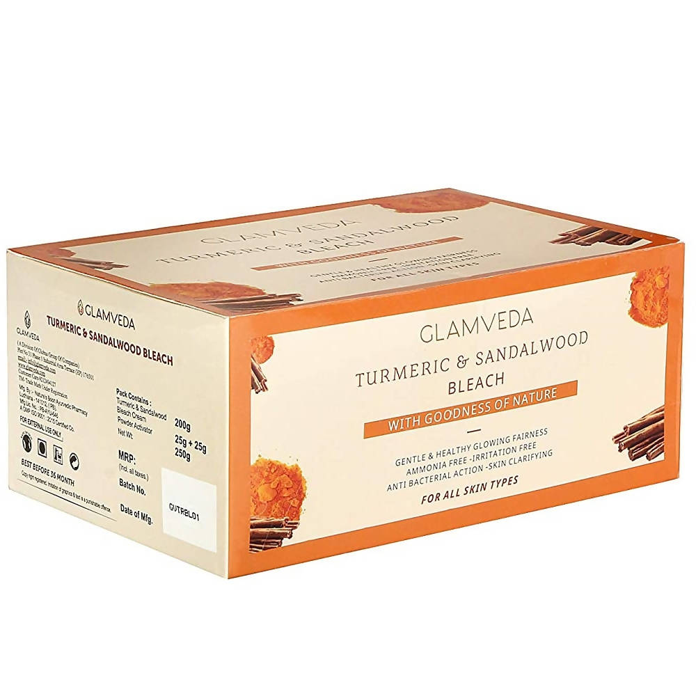 Glamveda Turmeric & Sandalwood Face & Body Bleach Creme