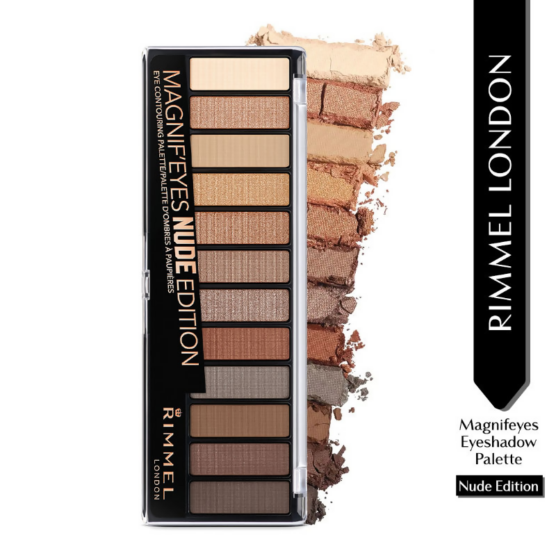 Rimmel London Magnifeyes Nude Edition Eye Contouring Palette - 001 Nude Edition