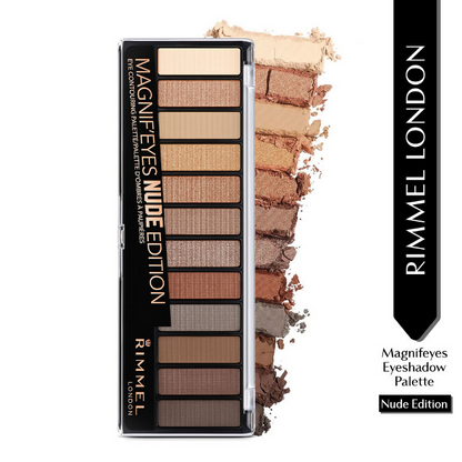 Rimmel London Magnifeyes Nude Edition Eye Contouring Palette - 001 Nude Edition
