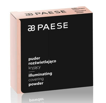 Paese Cosmetics Illuminating & Covering Pressed Powder - 3C Golden Beige