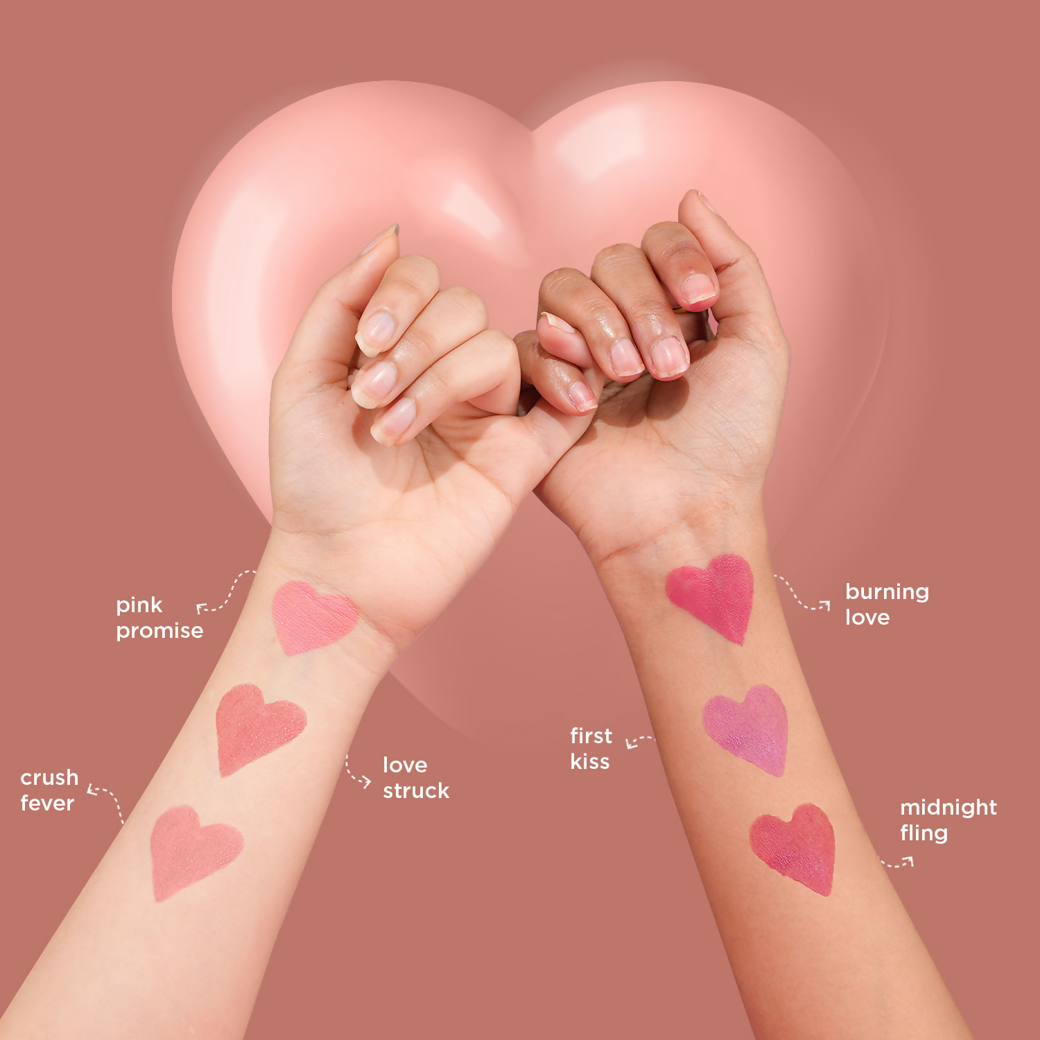 Bella Vita Organic All Hearts Face Blush - Crush Fever