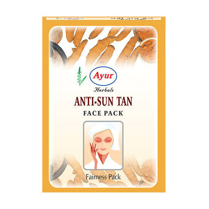 Buy Ayur Herbals Anti-Sun Tan Face Pack from DrMediCart, Ship from India to USA
