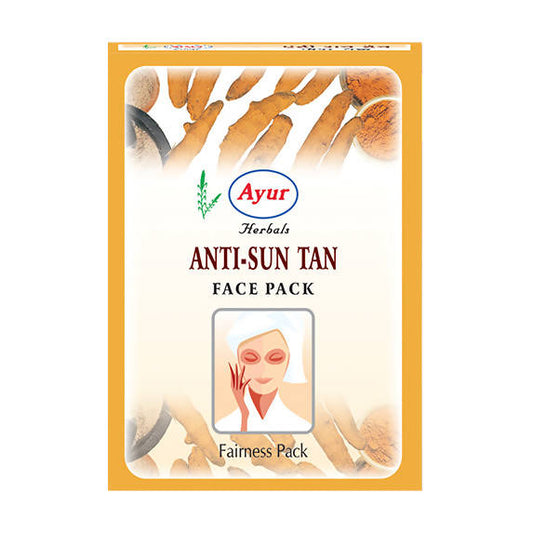 Buy Ayur Herbals Anti-Sun Tan Face Pack from DrMediCart, Ship from India to USA