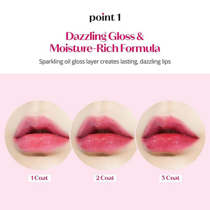Etude House Dear Darling Oil Tint  - 03 Neon Pink