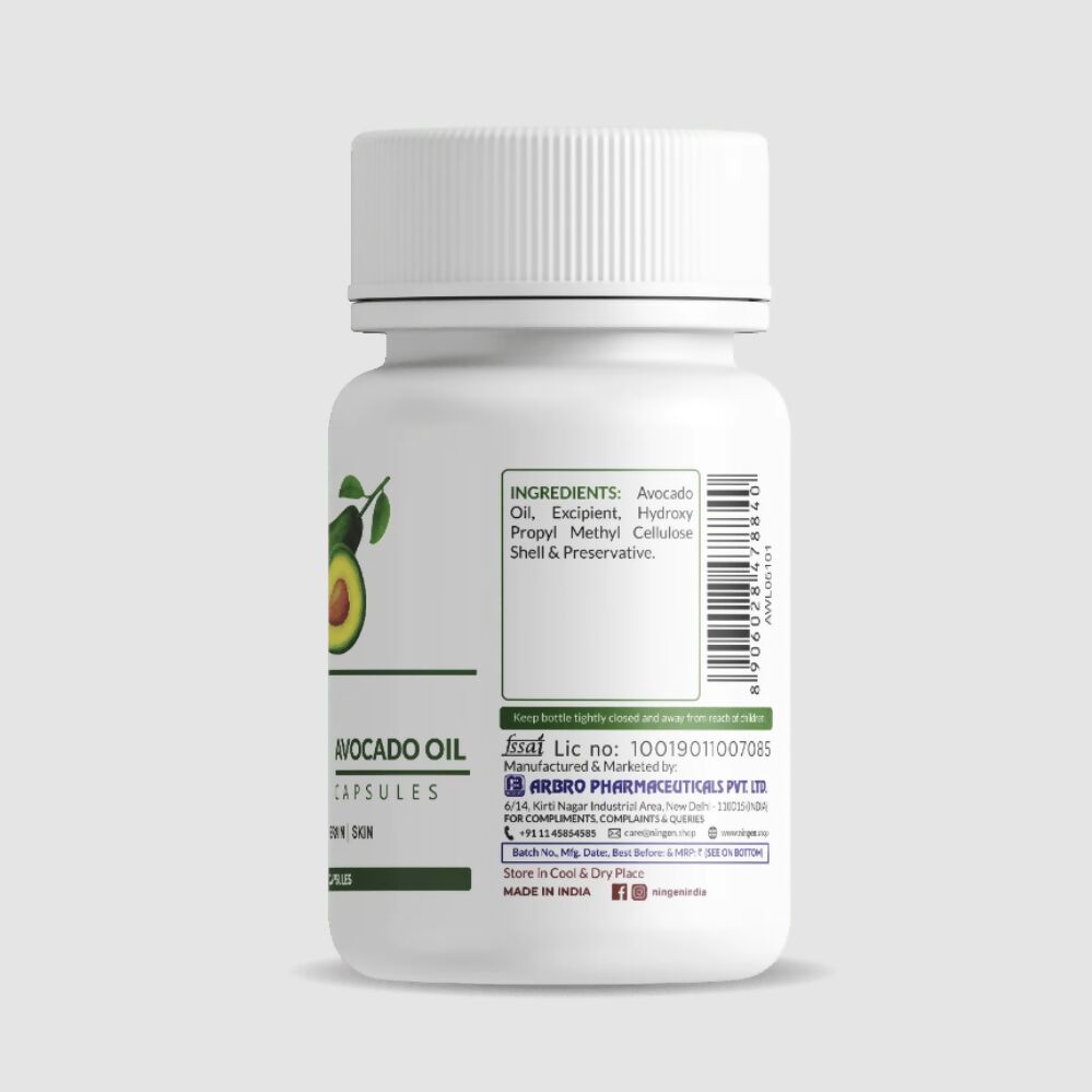 Ningen Avocado Oil Capsules