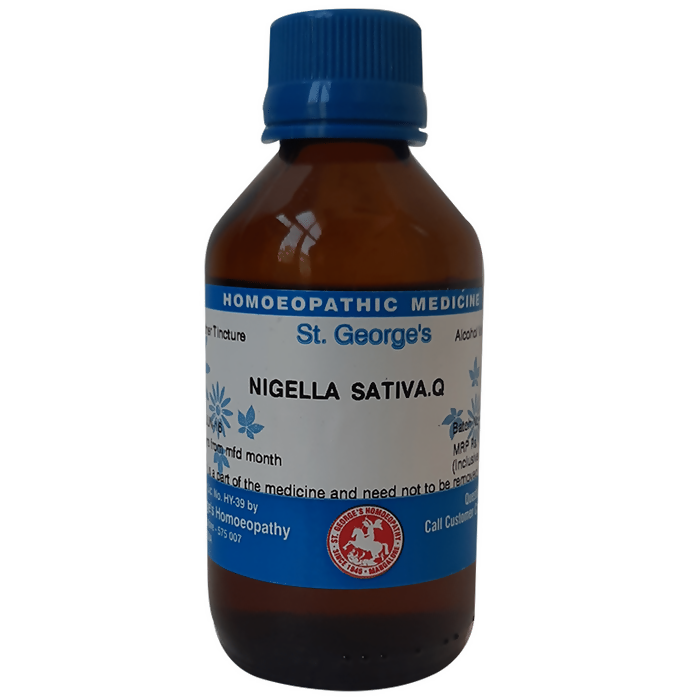 St. George's Homeopathy Nigella Sativa Mother Tincture Q
