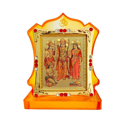 Buy JMStore Hindu Lord Shri Ram Darbar Statue Ram Darbar Murti with Mara Sita, Laxman & Hanuman Ji